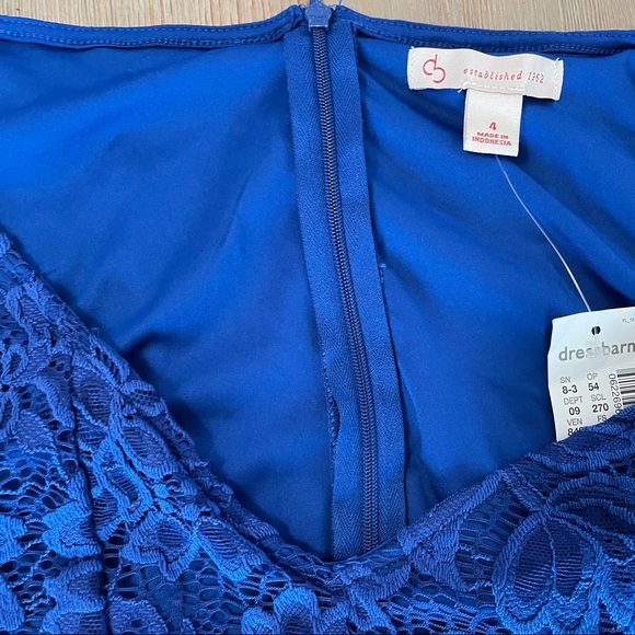 NWT blue lace dress - Picture 6 of 7
